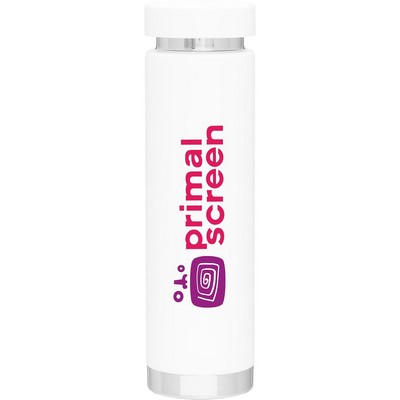16.9 oz h2go Colt Water Bottle (Matte White)
