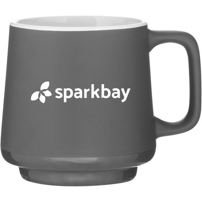 12 oz Windsor (Matte Gray & Glossy White)