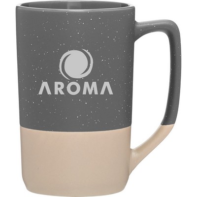 17 oz Damon Ceramic Mug (Gray)