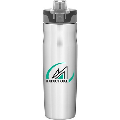 20.9 oz h2go Jolt Water Bottle (Stainless)
