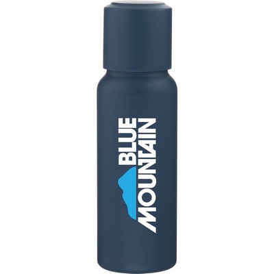 16.9 oz h2go Lodge Water Bottle (Matte Navy)