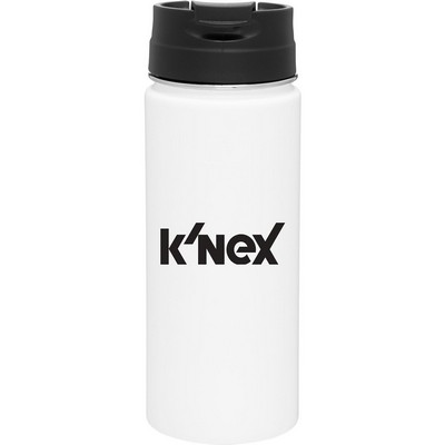 16.9 oz h2go Nexus Travel Tumbler (Matte White)
