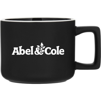 12 oz Helio Ceramic Mug (Matte Black)