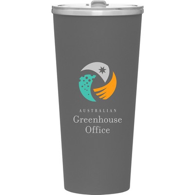16.9 oz Cooper Travel Tumbler (Matte Storm Gray)